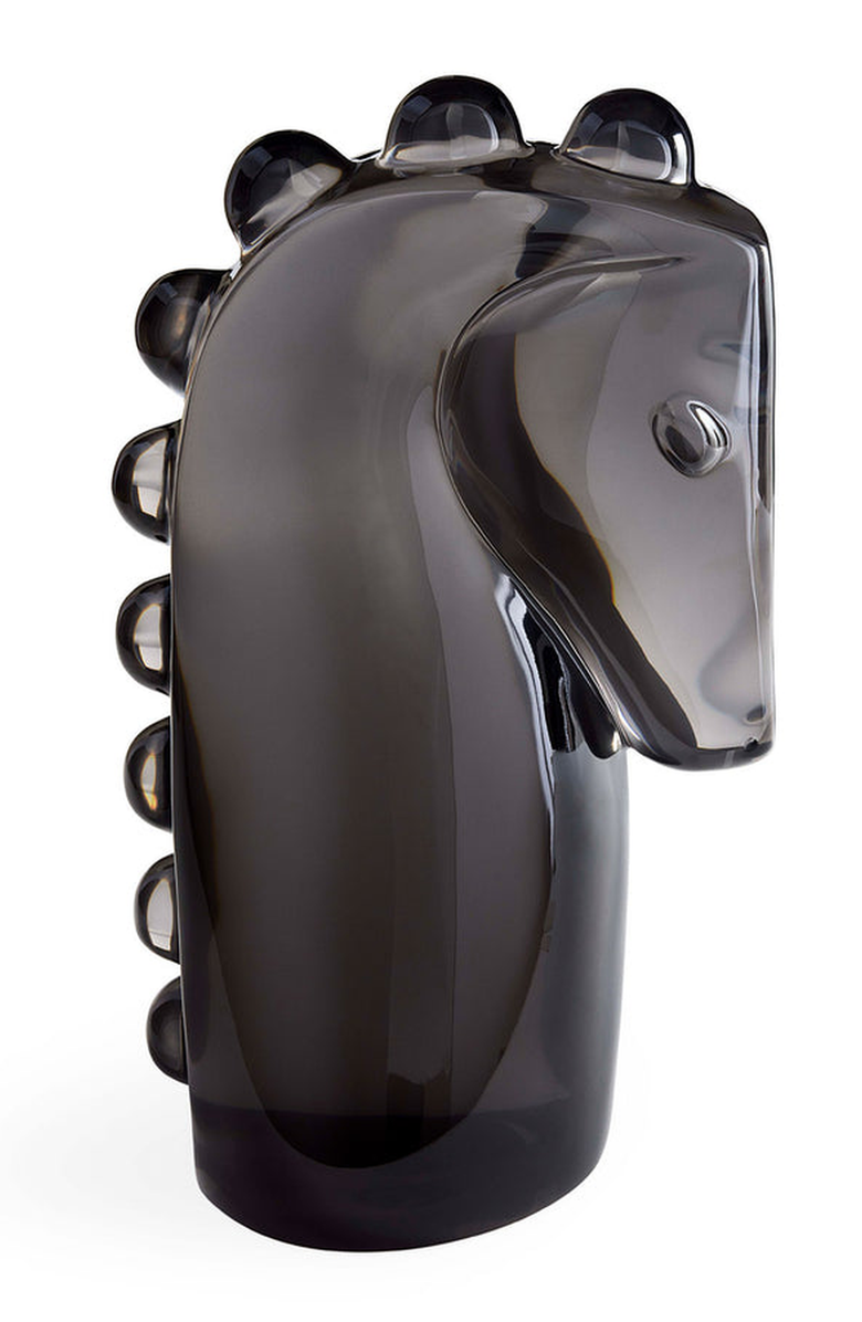 Jonathan Adler Acrylic Horse Sculpture, Main, color,