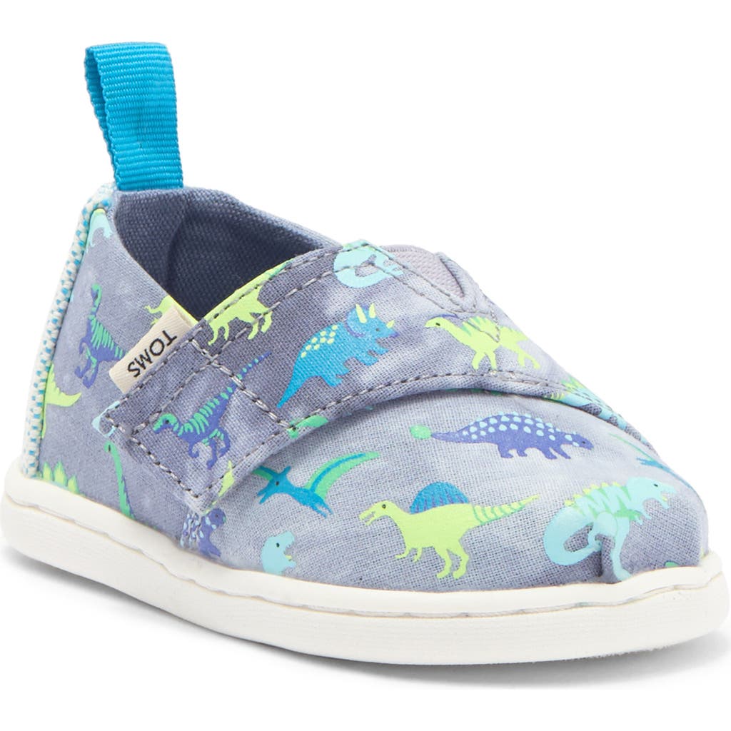 Toms Kids' Classic Alpargata Star Slip-on In Blue