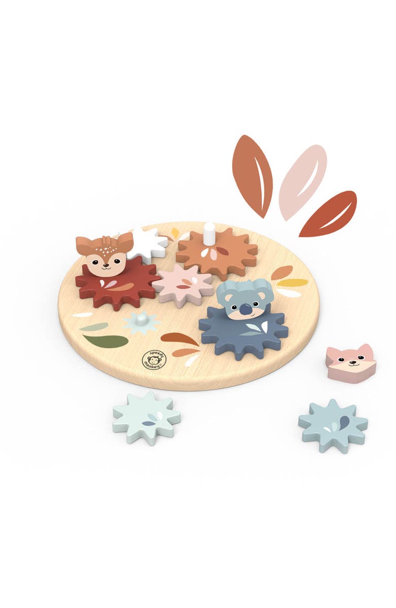 Speedy Monkey Gear Toy, Main, color, Multi