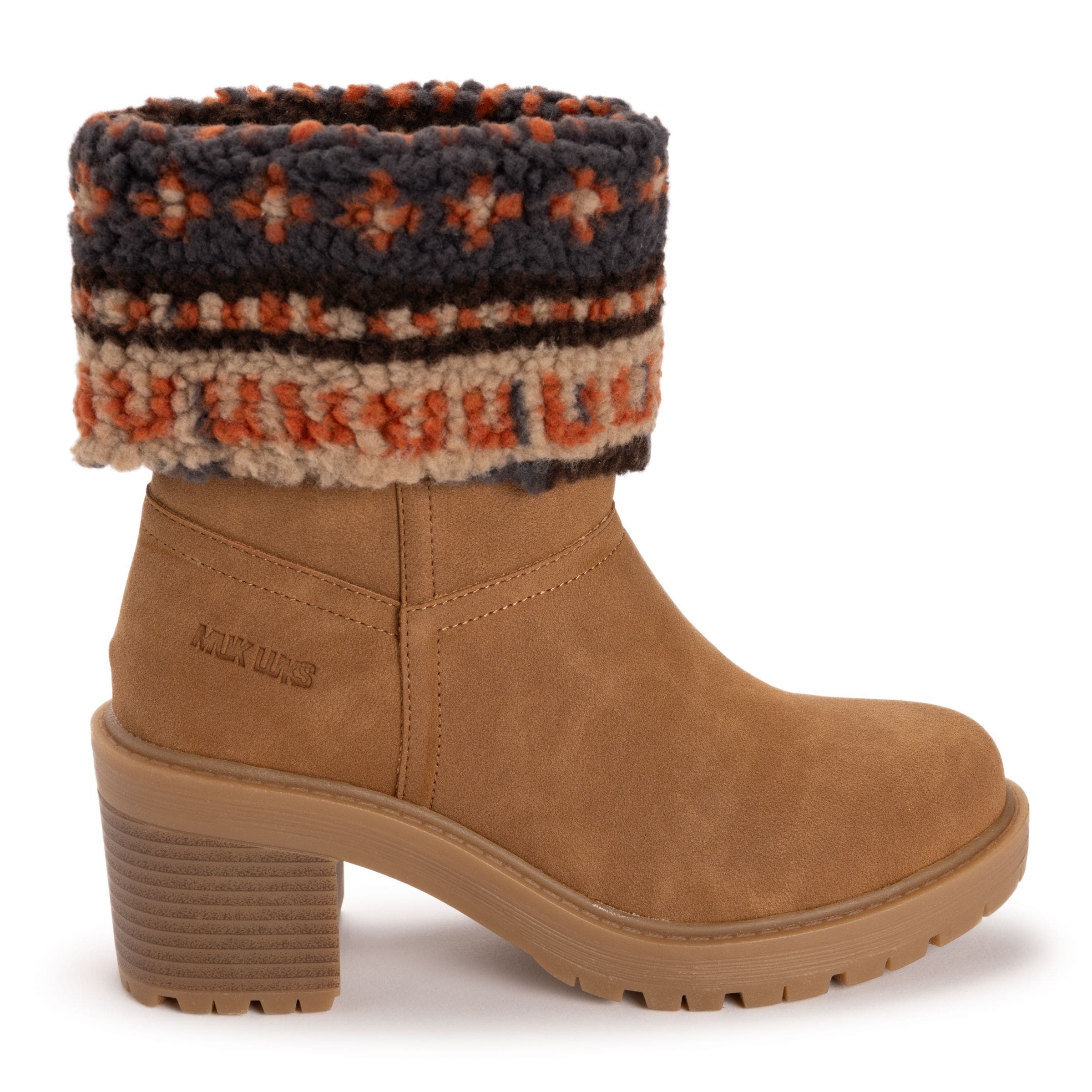 MUK LUKS Londyn Boot, Alternate, color, Dark Tan