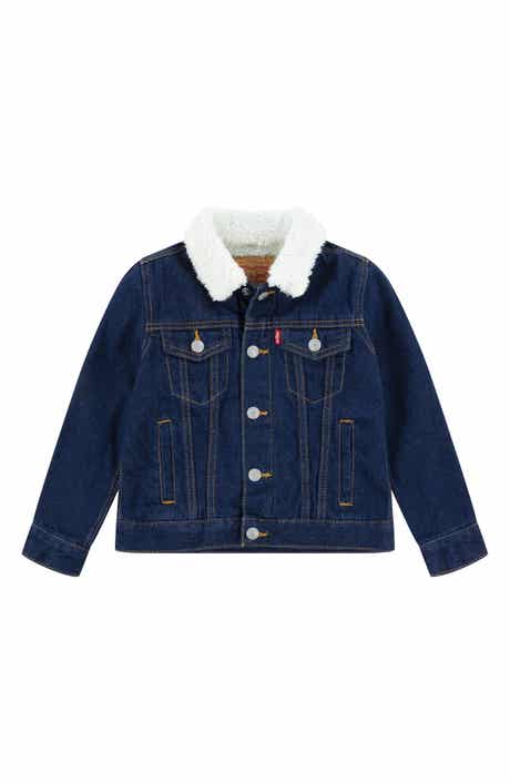 Kids' Faux Shearling Trucker Jacket