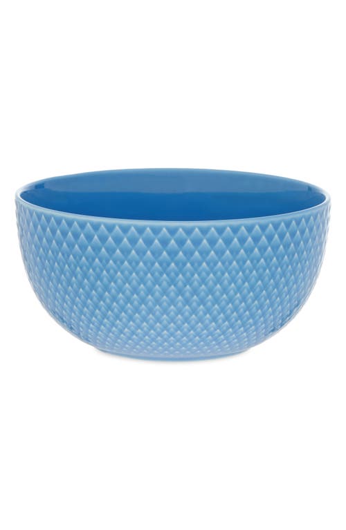 Lyngby Porcelaen Rhombe Color Bowl In Blue