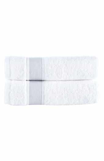 Brooks Brothers Ottoman Rolls 2-Pack Turkish Cotton Bath Towels