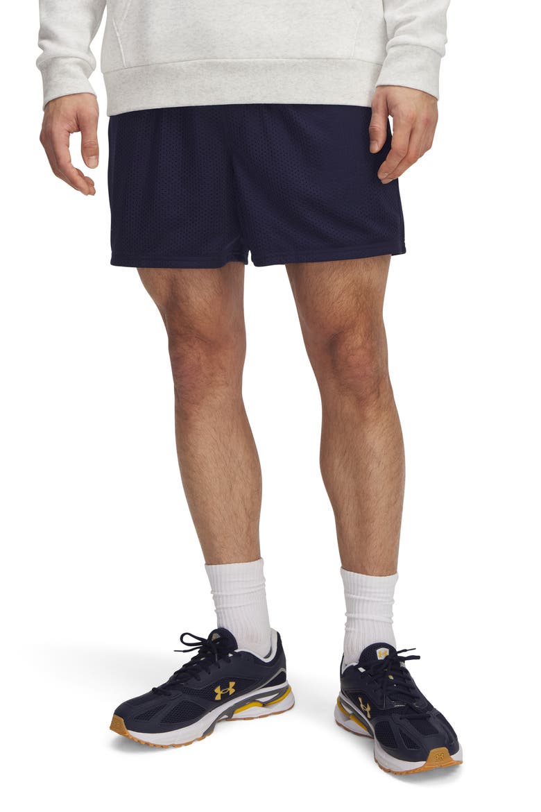 Icon Mesh Shorts, Main, color, 410 MIDNIGHT NAVY