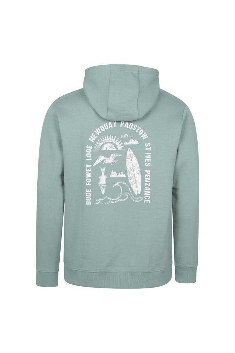 Regional Cornwall Graphic Hoodie, Alternate, color, Light Khaki