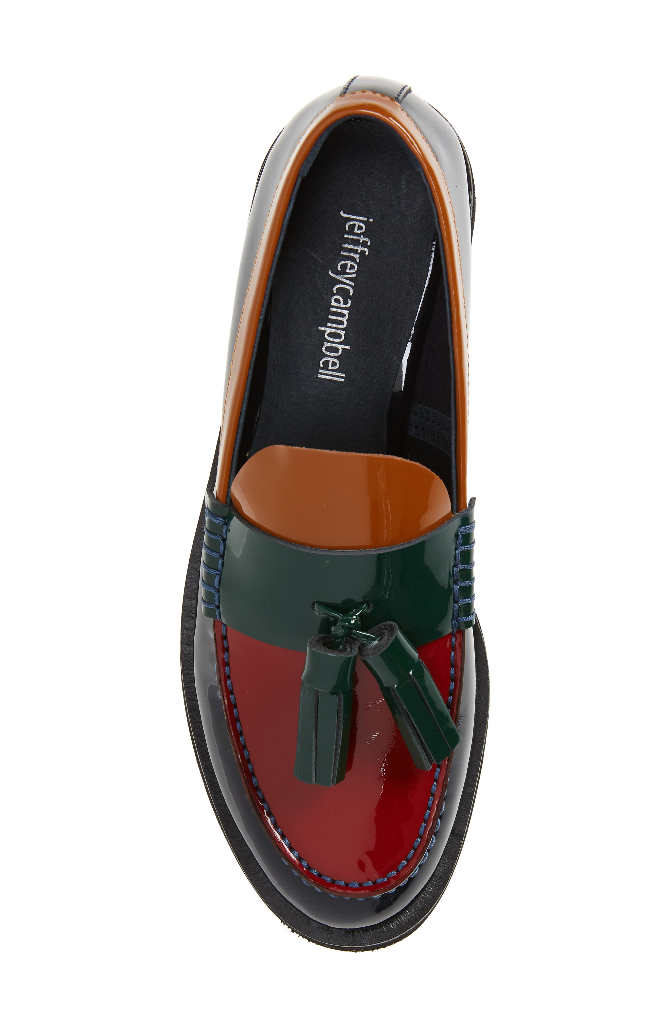 Jeffrey Campbell Lenna Tassel Loafer, Alternate, color, 