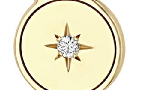 Zoë Chicco Diamond Key Pendant Necklace In Gold