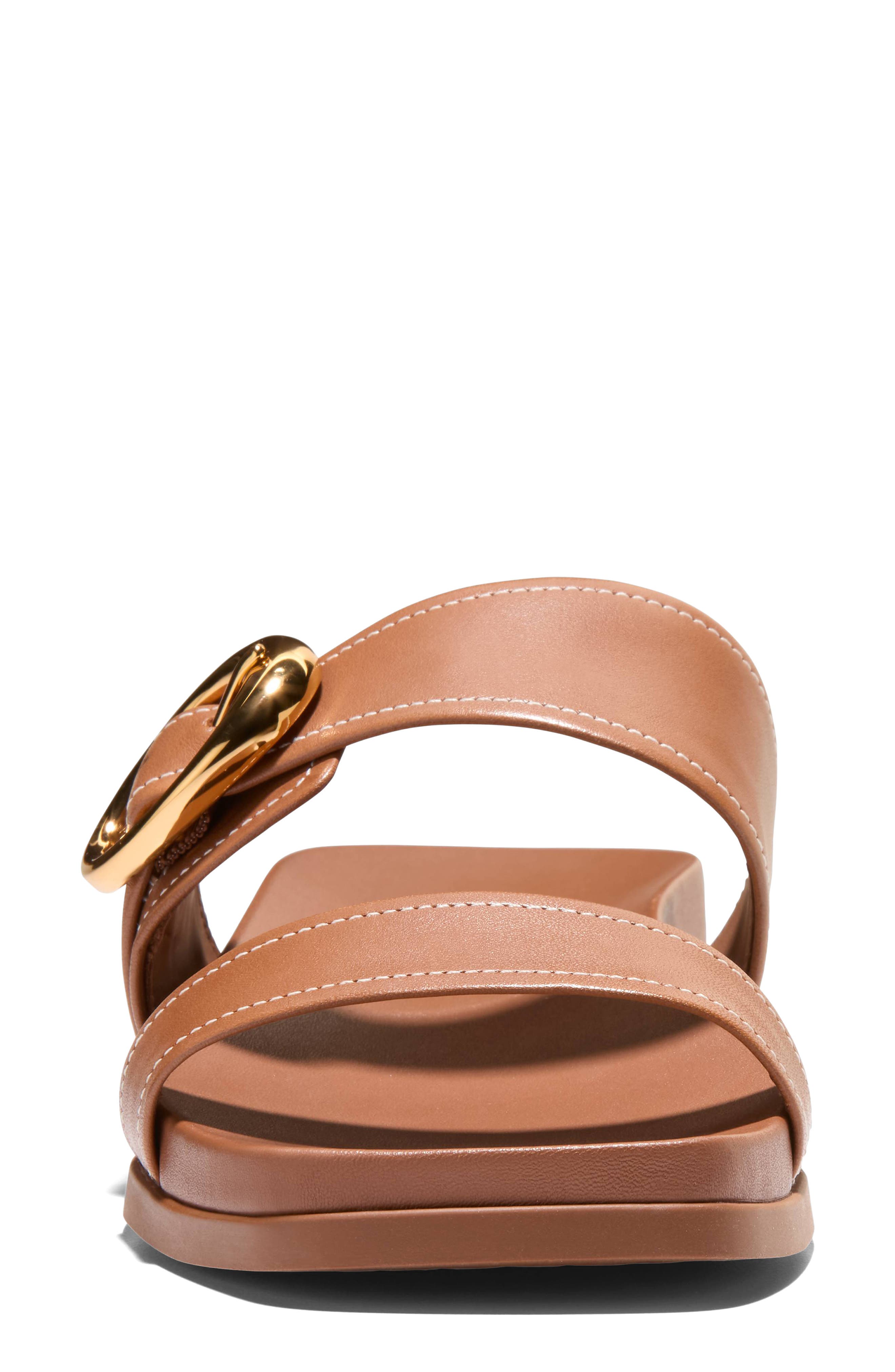 Cole Haan Oaklynn Wedge Sandal, Alternate, color, Ch British Tan Leather
