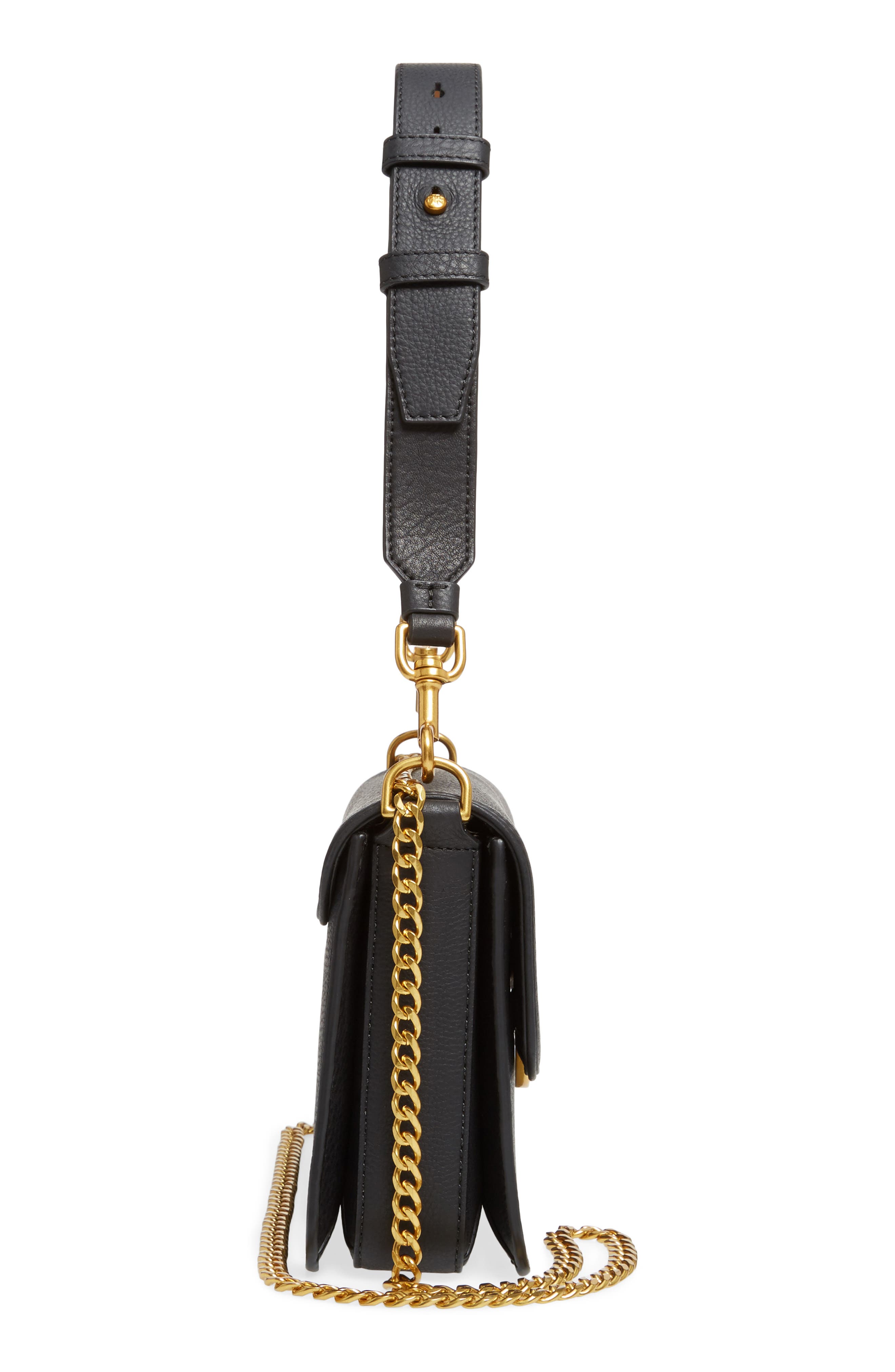 Tory Burch Chelsea Leather Shoulder Bag, Alternate, color, 