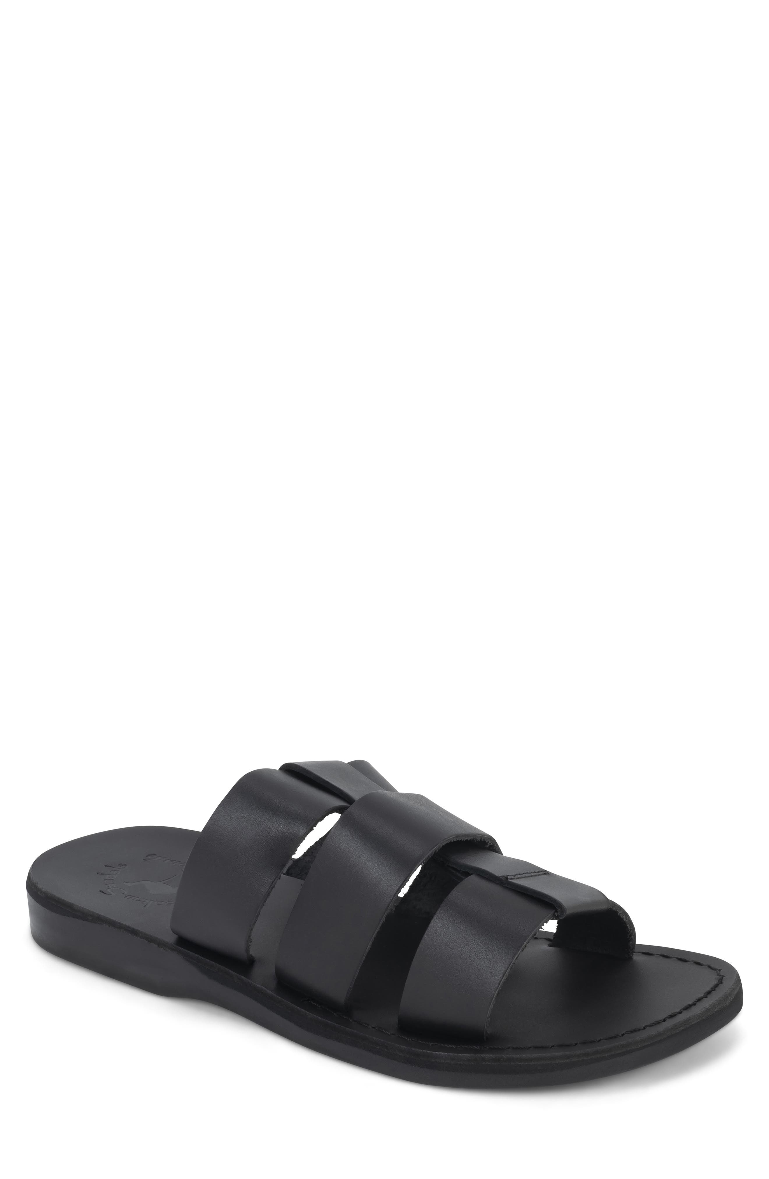 Jerusalem Sandals Micah Slide Sandal, Main, color, 