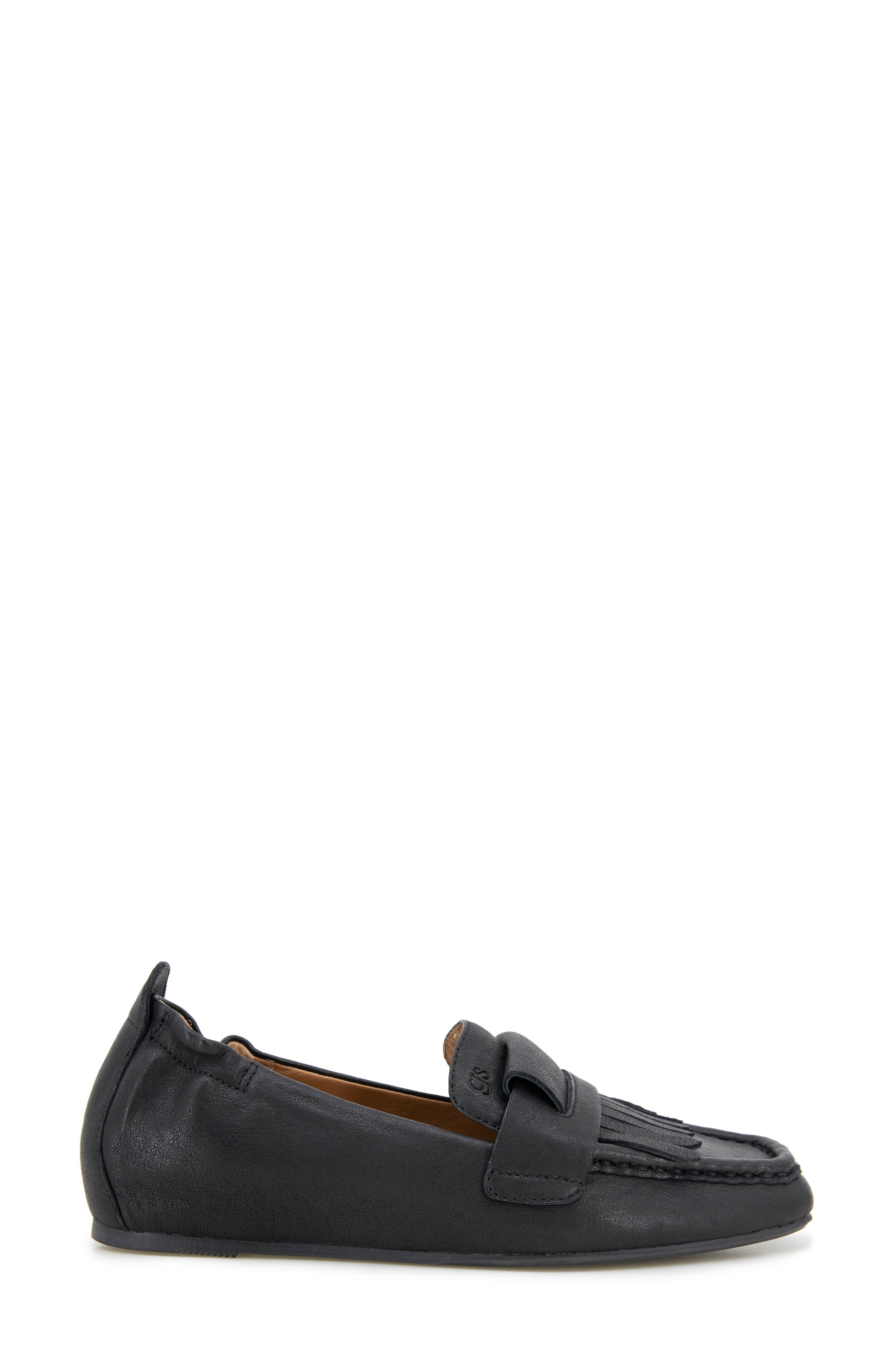Gentle Souls Scotty Kiltie Loafer, Alternate, color, Black