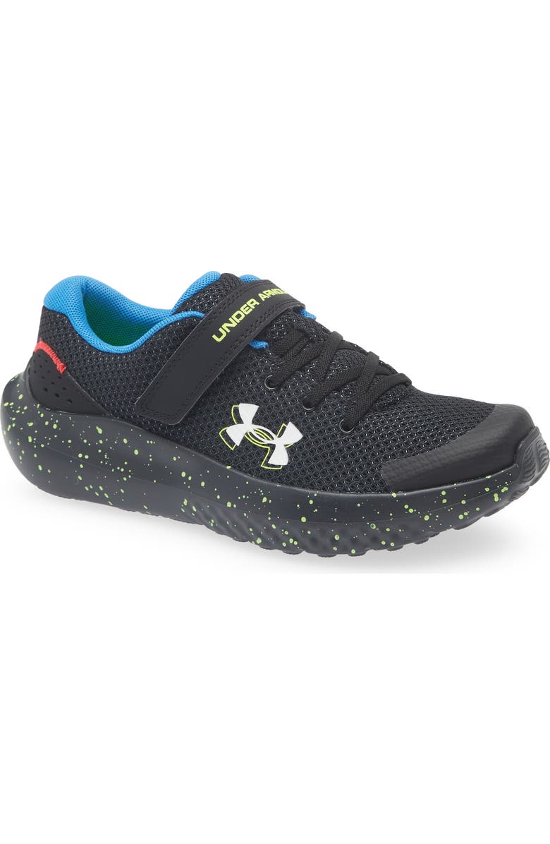 Under Armour Kids' Surge 4 Running Shoe, Main, color, Black