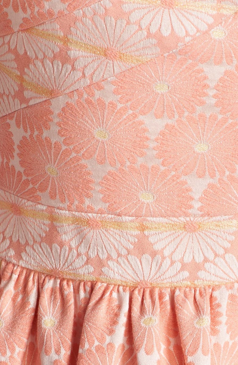 ERIN erin fetherston 'Edie' Floral Jacquard Fit & Flare Dress, Alternate, color,