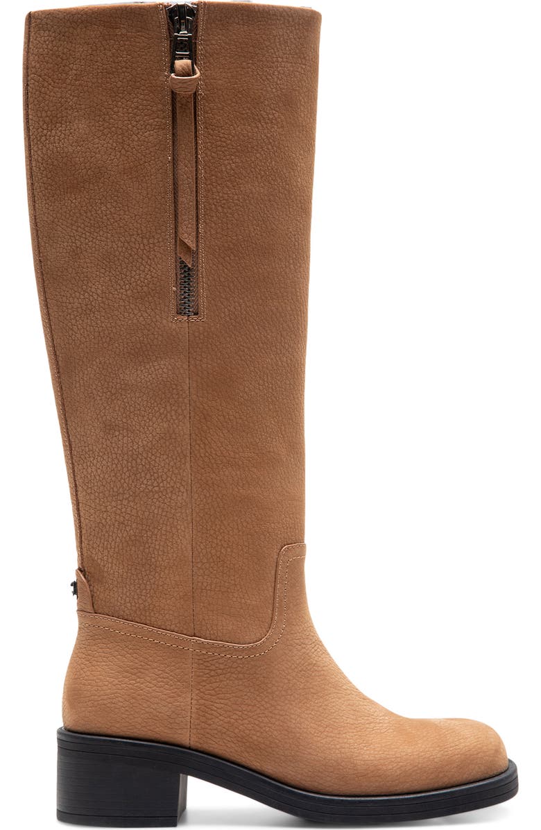 Aerosoles Morisson Knee High Boot, Alternate, color, Camel Pebbled Nubuck
