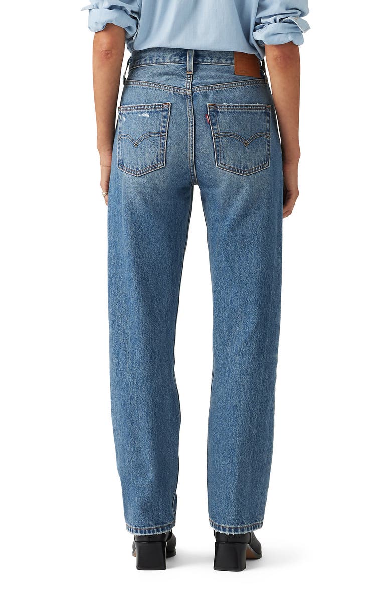 Levi's<sup>®</sup> 501<sup>®</sup> '90s High Waist Straight Leg Jeans, Alternate, color, Verified Vintage