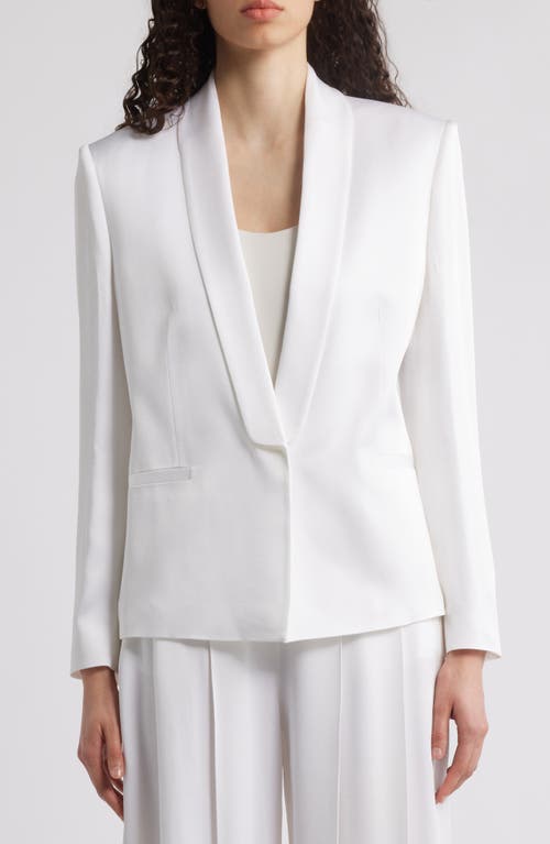 Hugo Boss Boss Janka 3 Sable Blazer In White