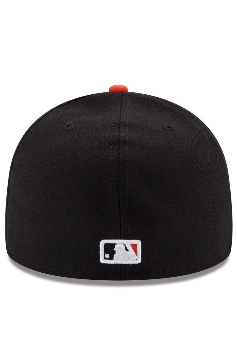 New Era Men's New Era Black/Orange San Francisco Giants Authentic Collection On-Field 59FIFTY Fitted Hat, Alternate, color, Black