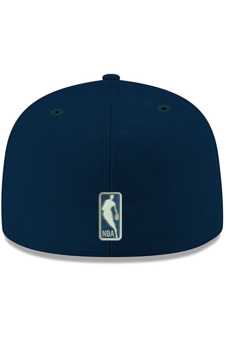 Youth New Era Navy Minnesota Timberwolves Official Team Color 59FIFTY Fitted Hat, Alternate, color, Navy