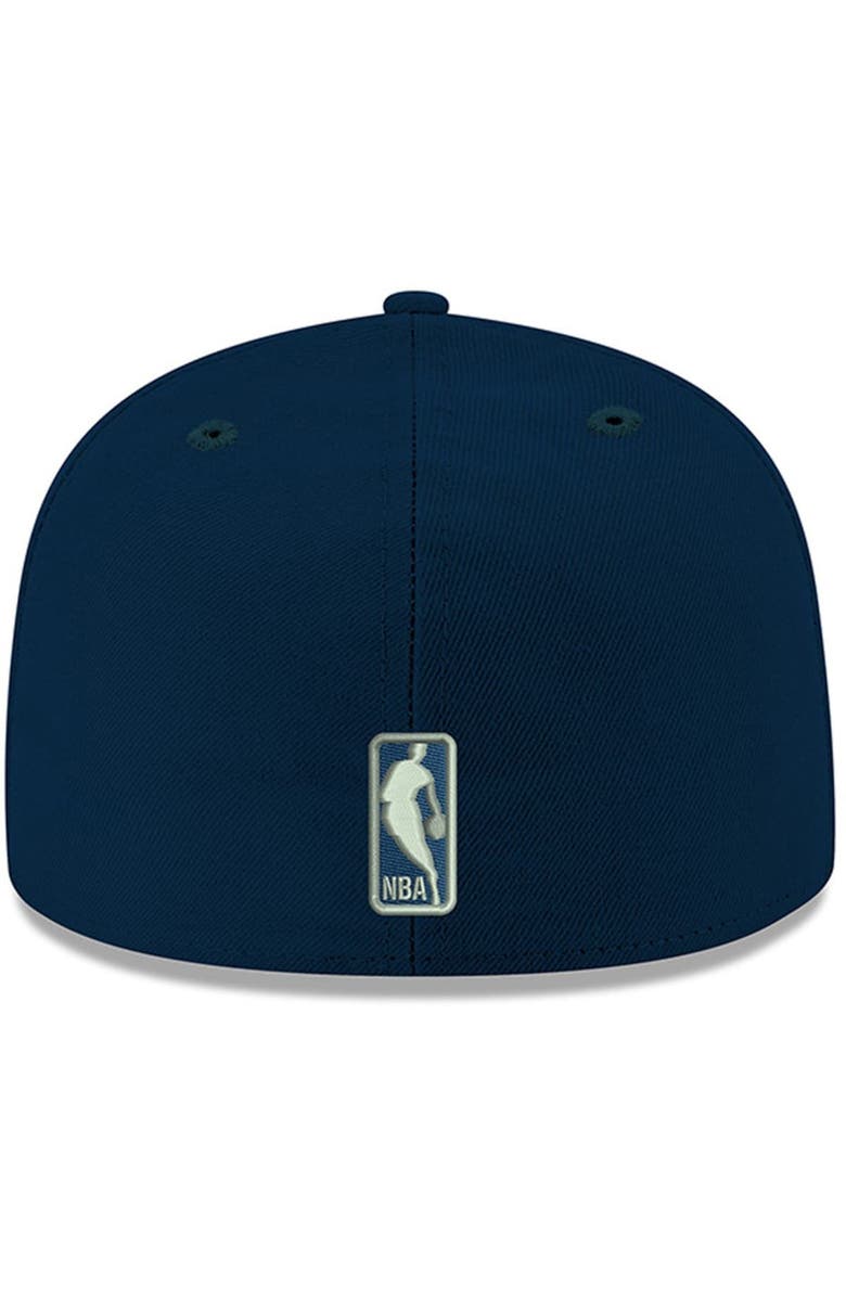 New Era Youth New Era Navy Minnesota Timberwolves Official Team Color 59FIFTY Fitted Hat, Alternate, color, Navy