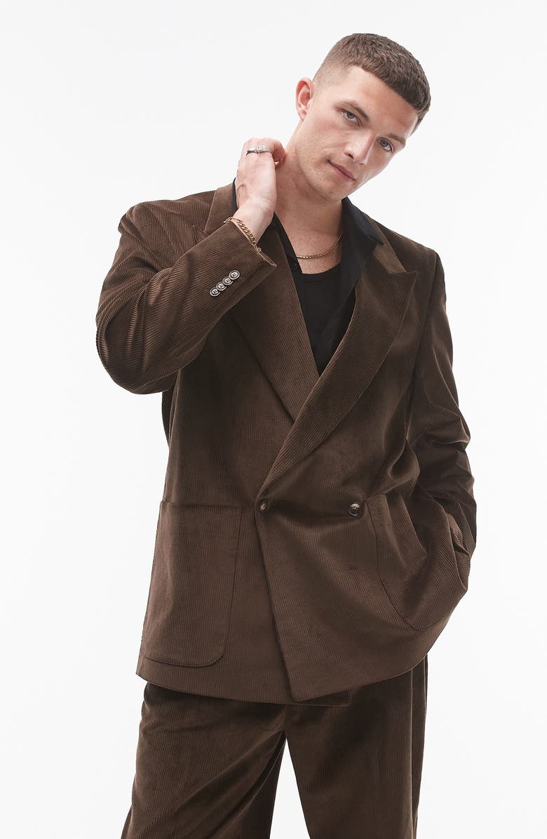 Oversize Corduroy Suit Jacket