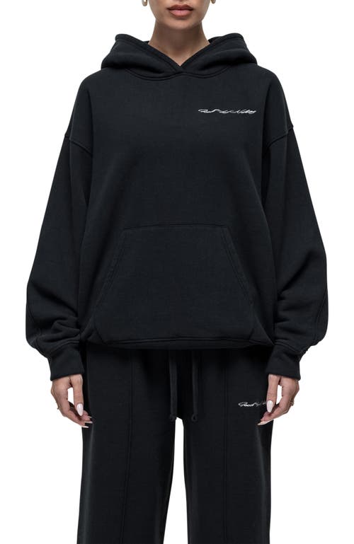 Good For Nothing Scribble Black Pullover Hoodie In Multi