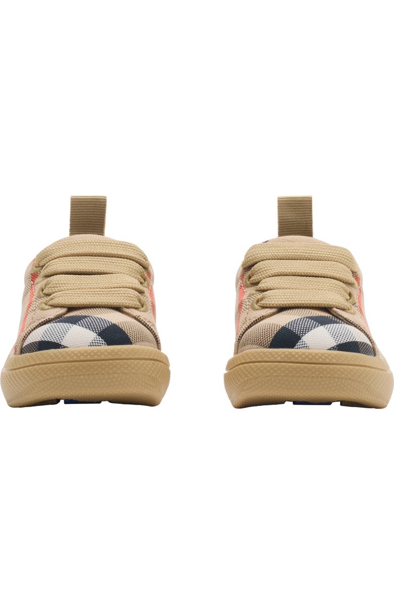 Burberry Check Sneakers, Alternate, color,