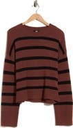 PAIGE Zofia Striped Crewneck Sweater