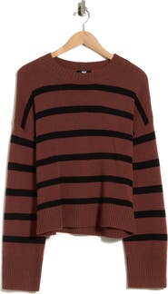 PAIGE Zofia Striped Crewneck Sweater