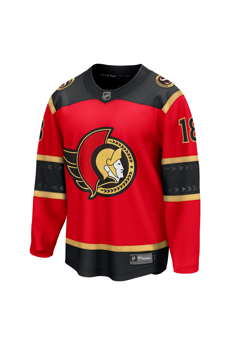 Men's Fanatics Tim Stutzle Red Ottawa Senators Alternate Breakaway Jersey, Alternate, color, Red