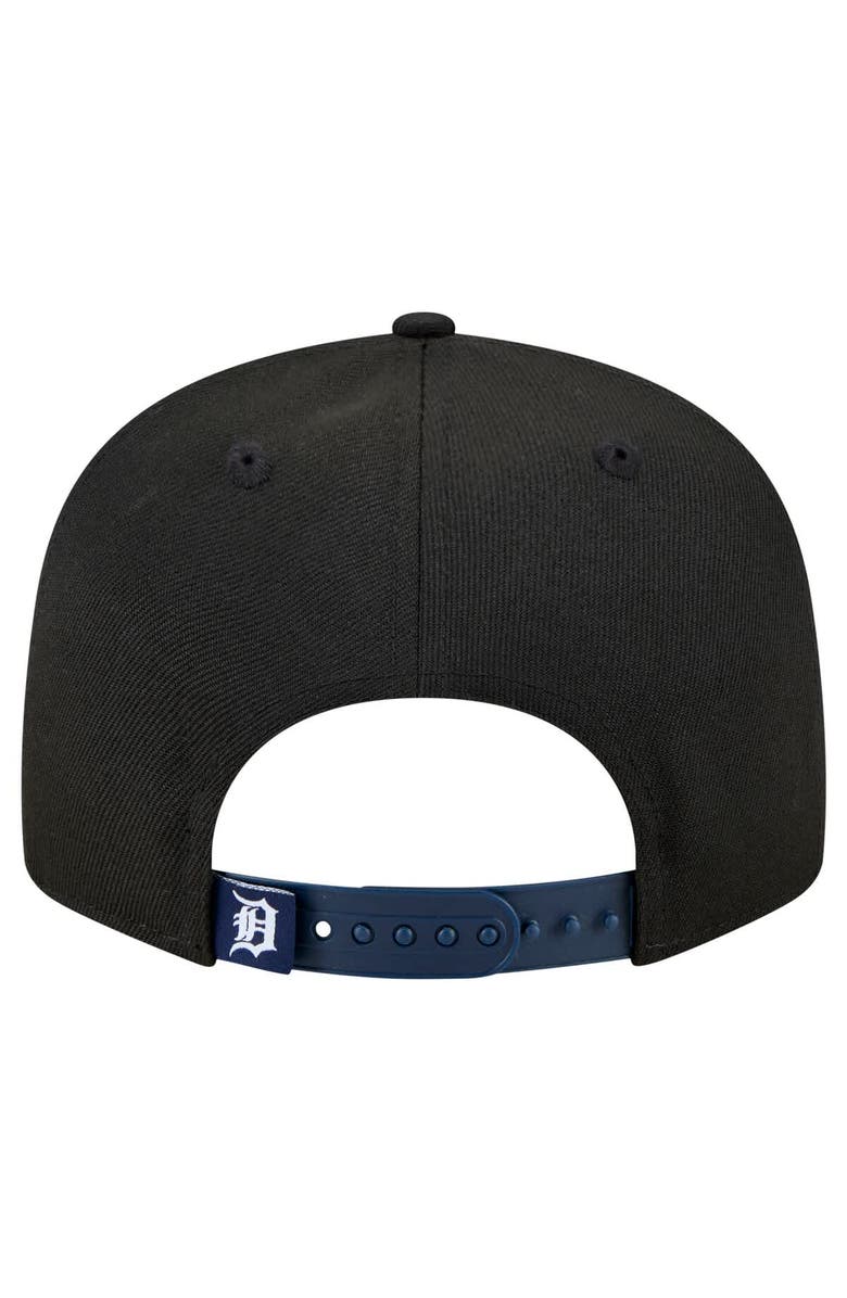 New Era Men's New Era Black Detroit Tigers Splatter 9FIFTY Snapback Hat, Alternate, color, Black