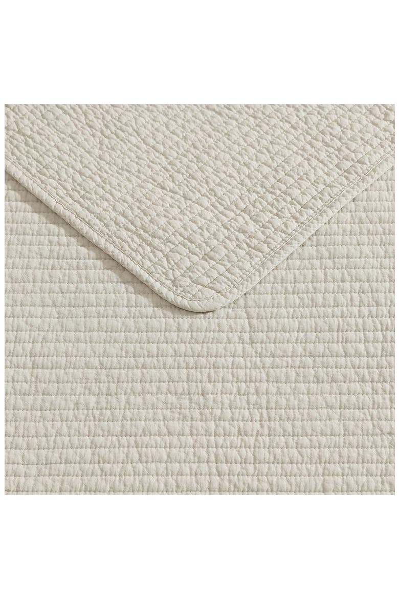 Seashore Stitch Queen Quilt Sham Set, Alternate, color, BEIGE