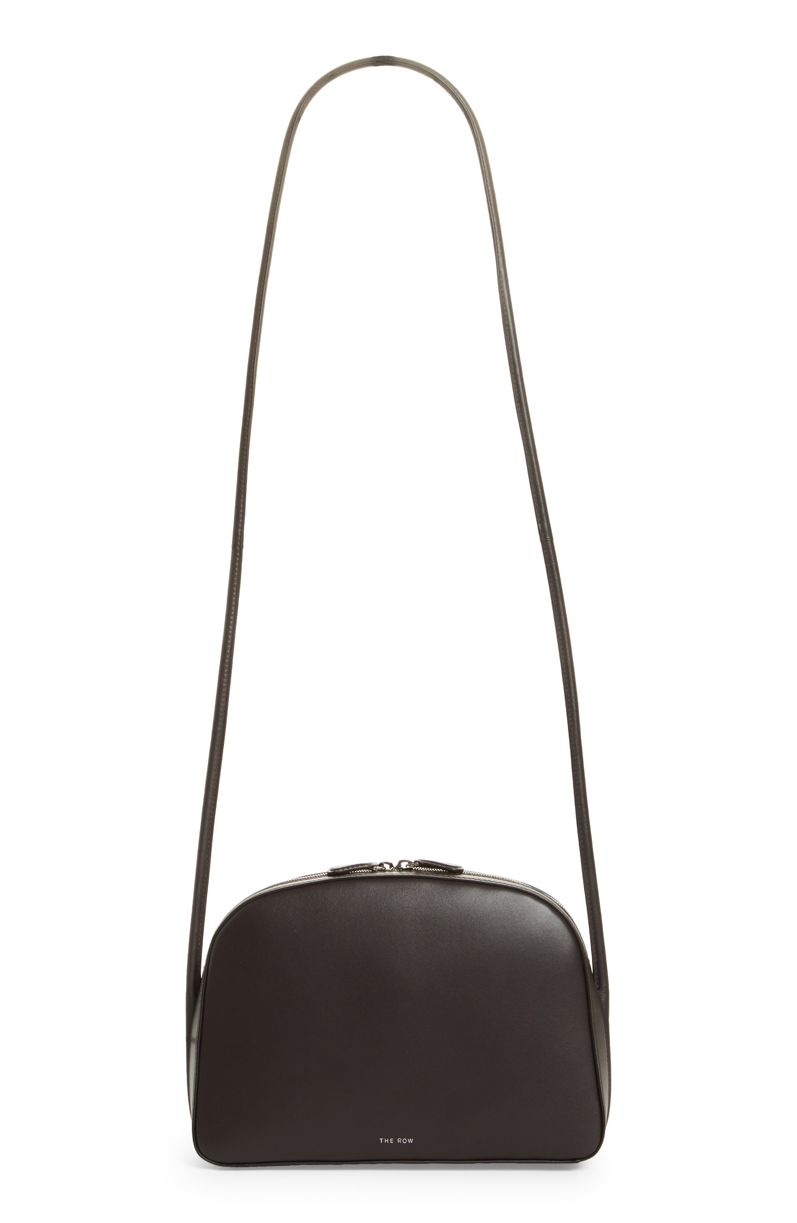 The Row Single Mignon Leather Crossbody Bag, Main, color, 