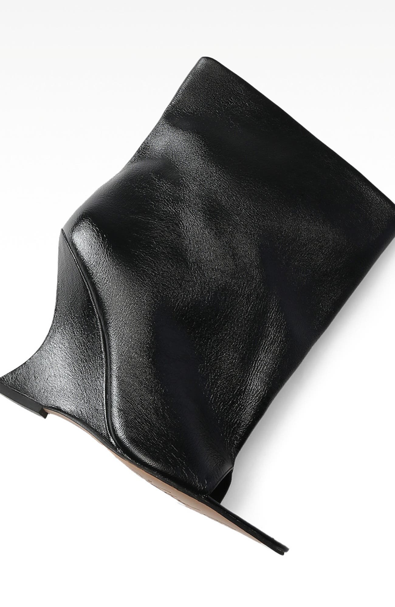 Naked Wolfe Reptile Embossed Leather, Alternate, color, Black