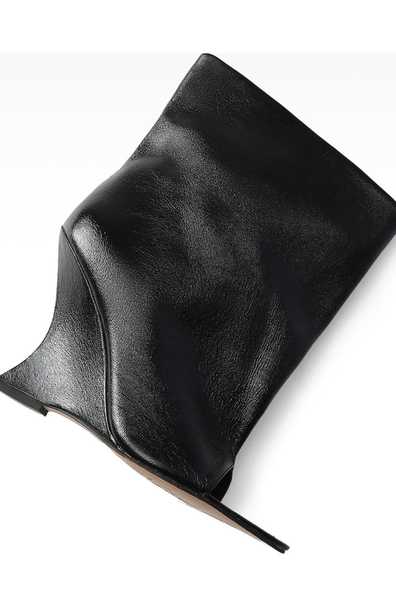 Naked Wolfe Reptile Embossed Leather, Alternate, color, Black
