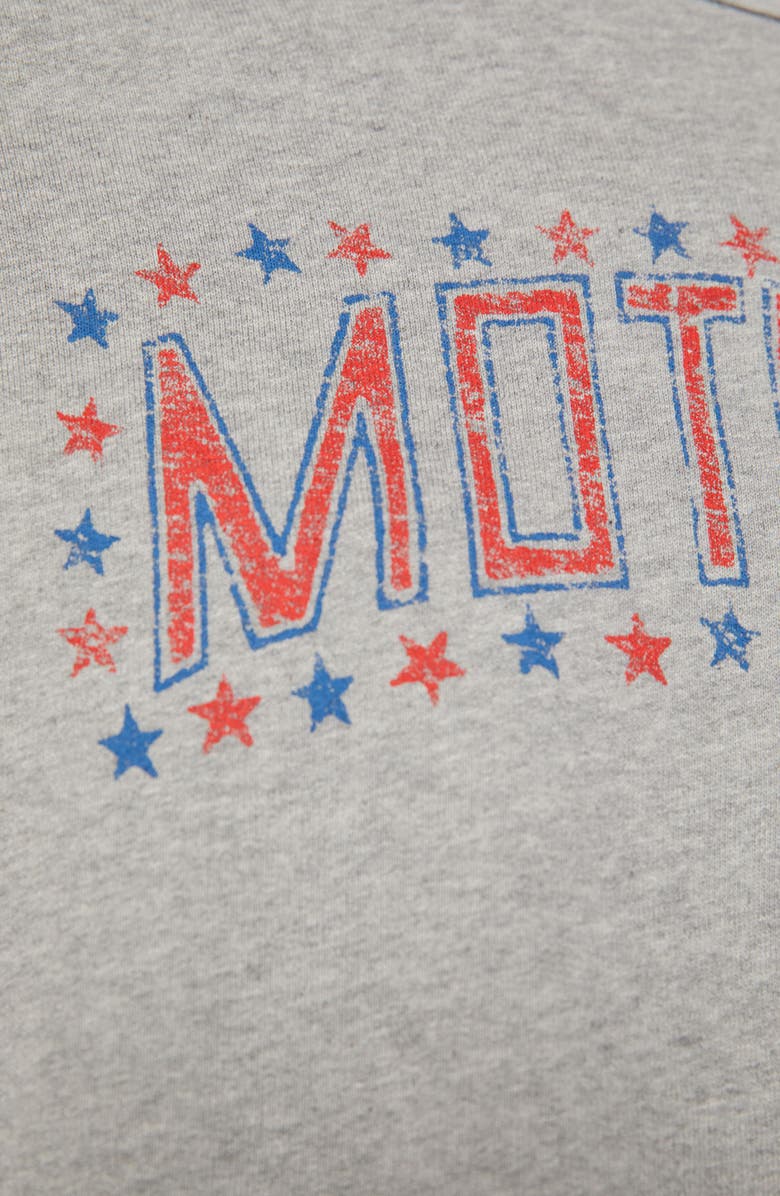 MOTHER The Drop Logo Graphic Sweatshirt, Alternate, color, 