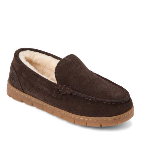 Genuine Suede Core Venetian Moc Slippers