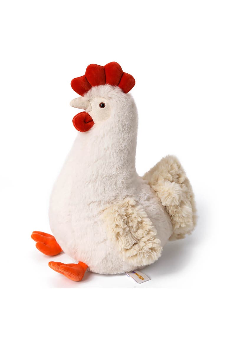 7 Inch Marshmallow Chicken Weighted Stuffed Animal, Alternate, color, Multicolored