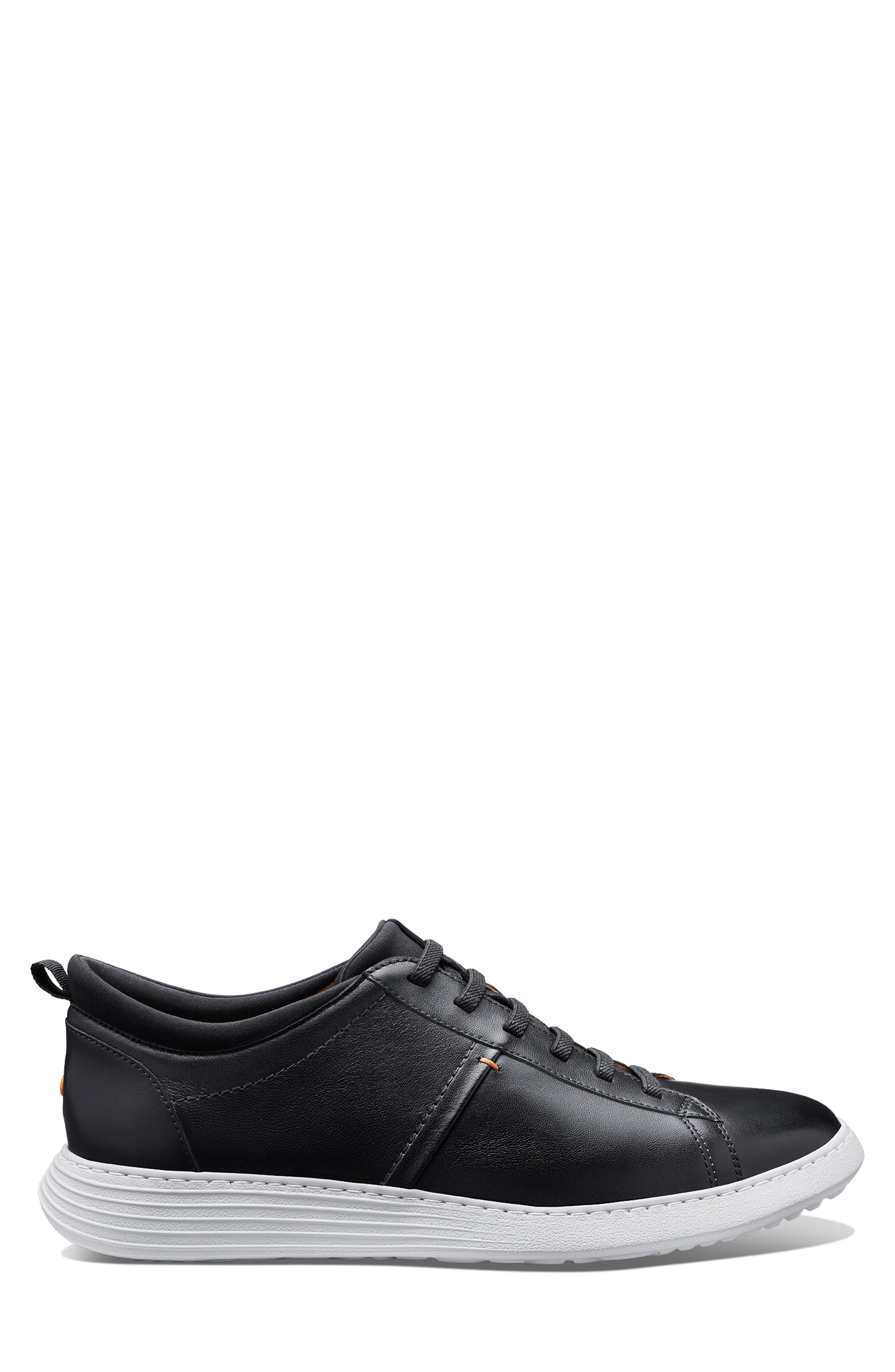 Samuel Hubbard Featherlight Flight Sneaker, Alternate, color, Black Leather