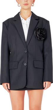 Endless Rose Corsage Blazer