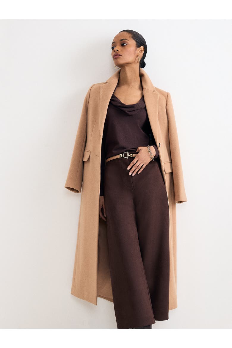 Lottie Cowl Neck, Alternate, color, Brown