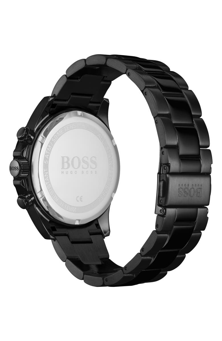BOSS Hero Chronograph Bracelet Watch, 43mm, Alternate, color, 