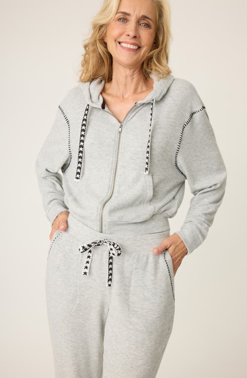 Shop Pj Salvage Cozy & Chic Hoodie Pajamas In Heather Grey