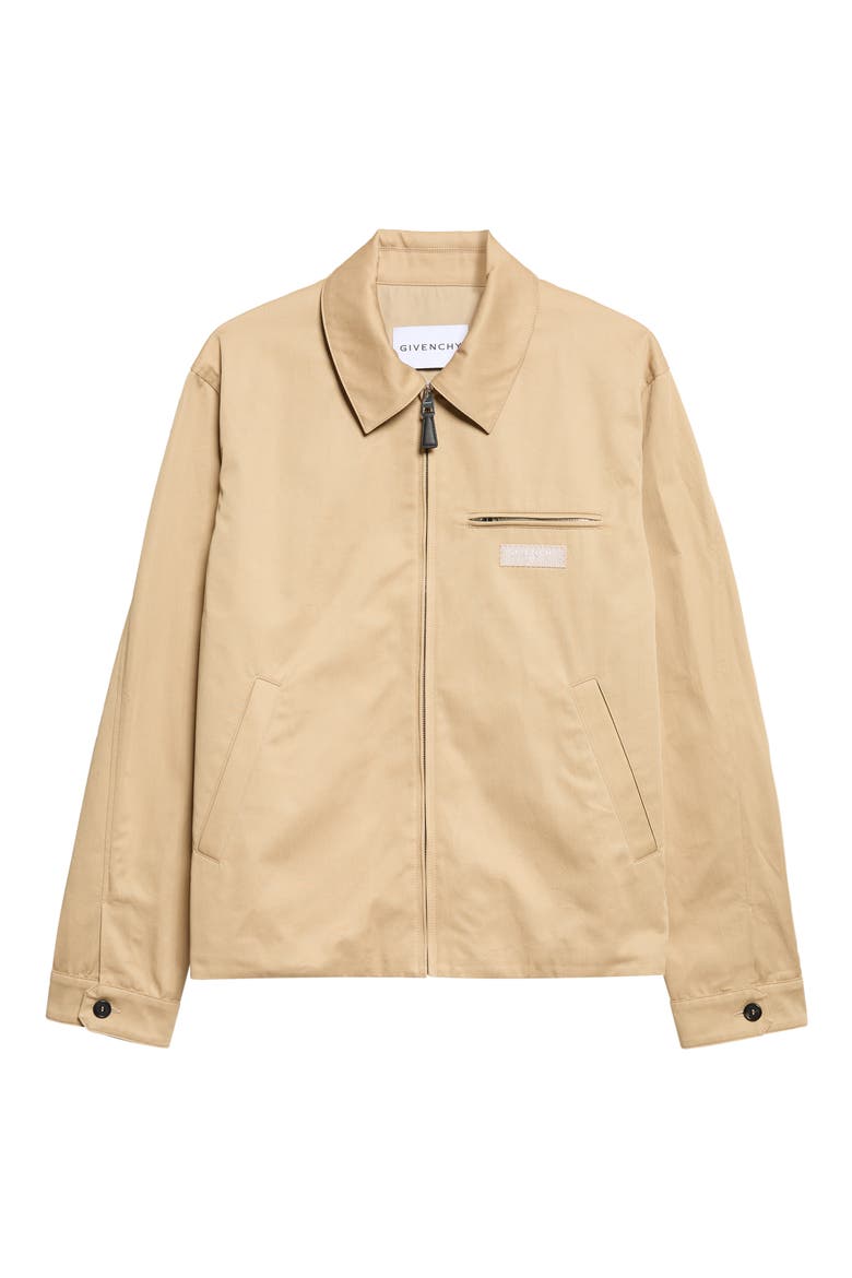 Harrington Jacket, Main, color, BEIGE