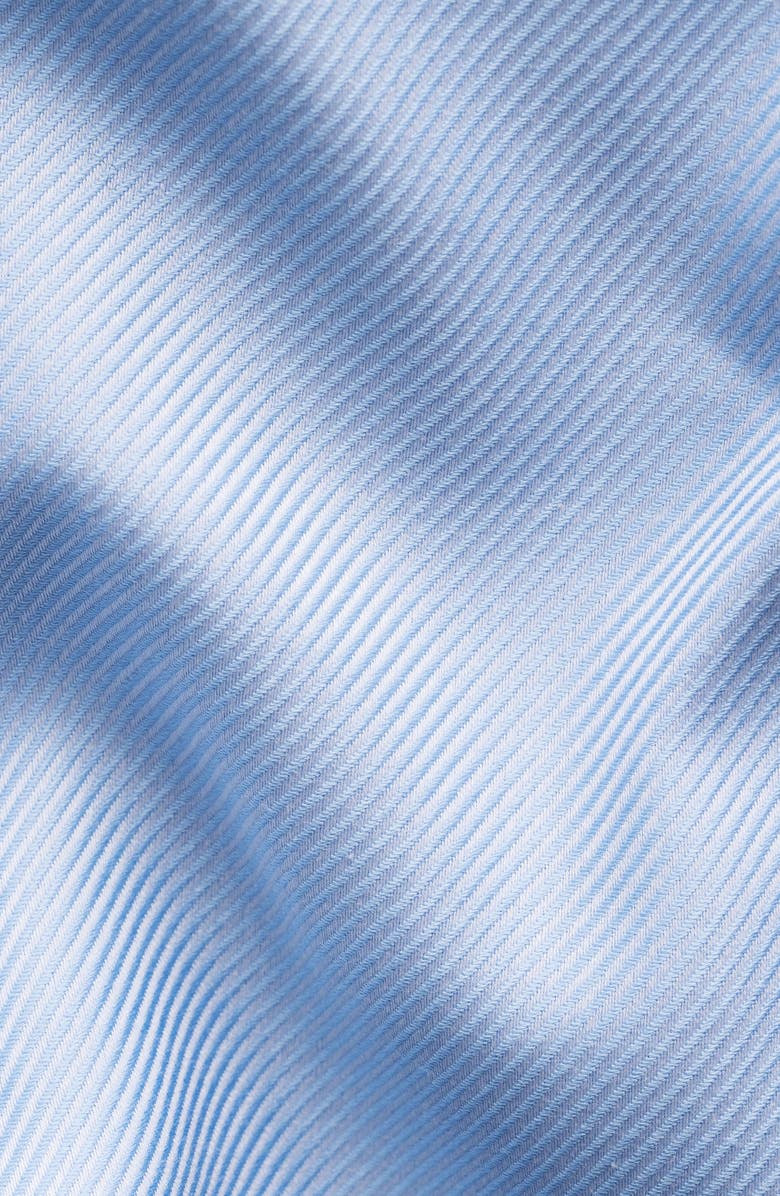 Eton Slim Fit Textured Dress Shirt, Alternate, color, Light Blue
