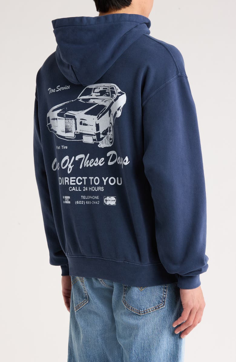 ONE OF THESE DAYS Tire Service Pullover Hoodie, Alternate, color, 