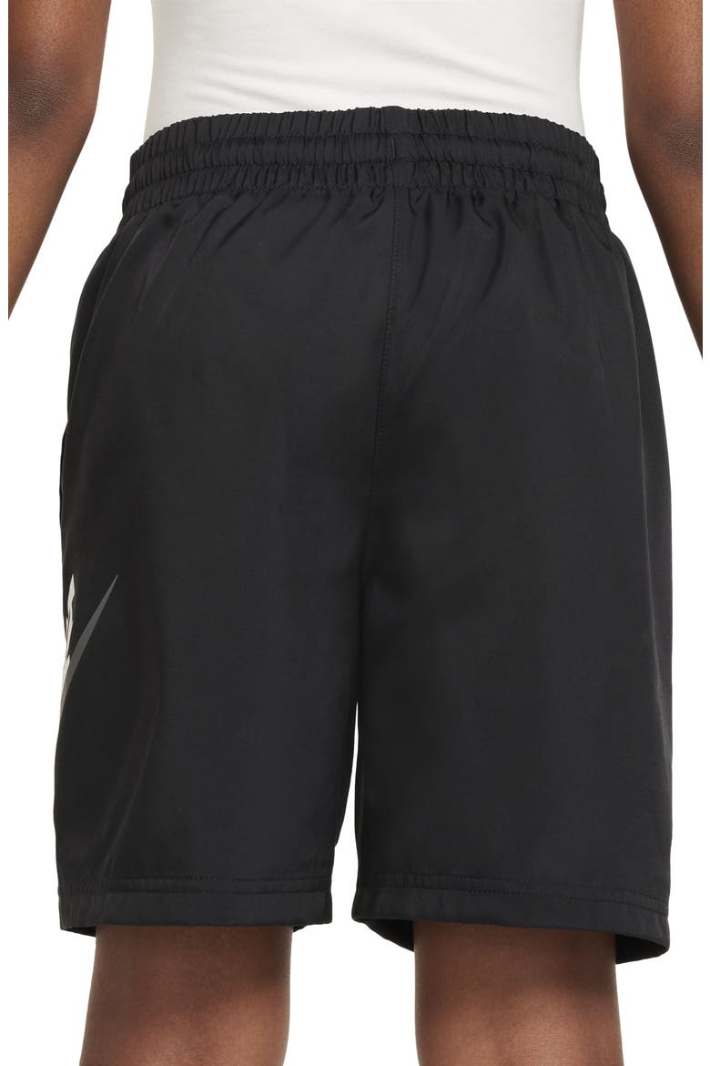 Kids' Woven Shorts, Alternate, color, BLACK