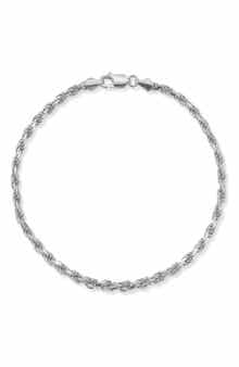 Yield of Men 3mm Rope Chain Bracelet