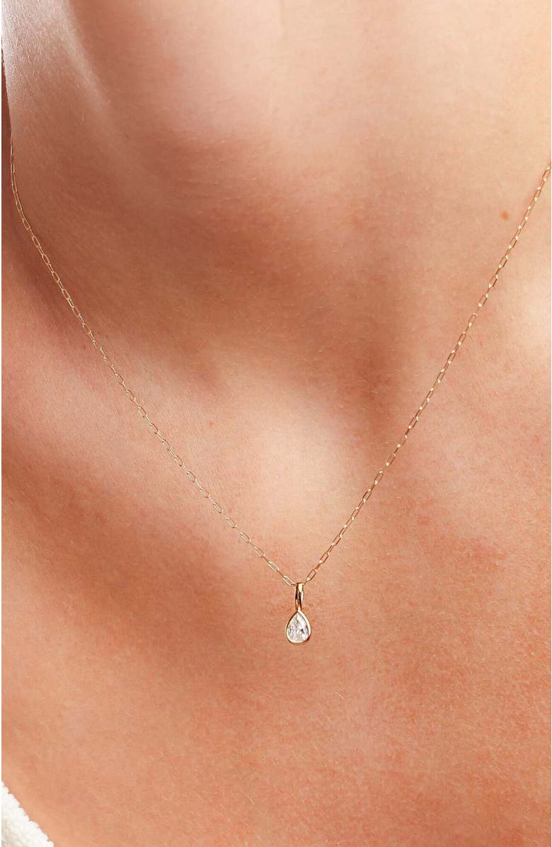 MADE BY MARY 14k Mini Jude Chain, Alternate, color, 14K Solid Gold