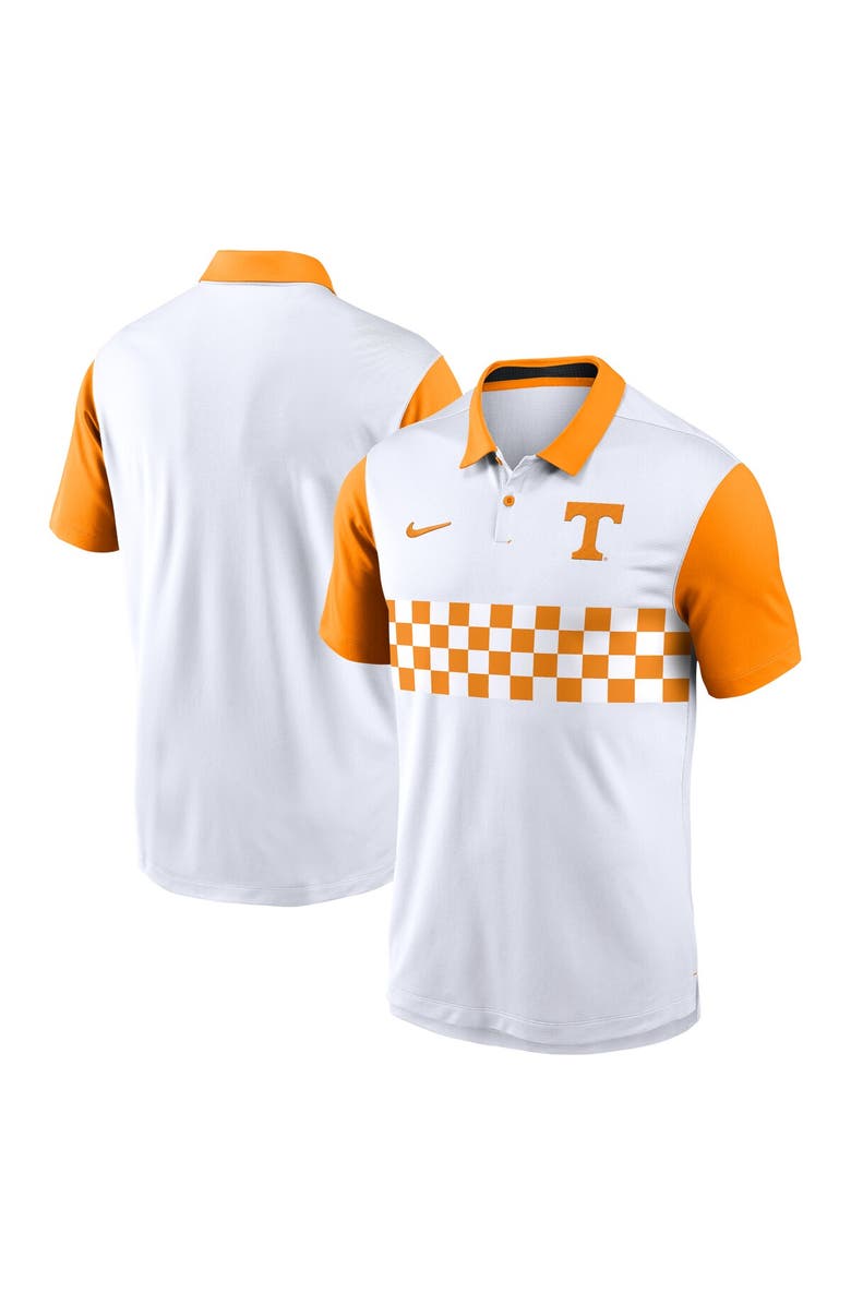 Nike Men's Nike White Tennessee Volunteers Primetime Campus Vapor Performance Polo, Main, color, White