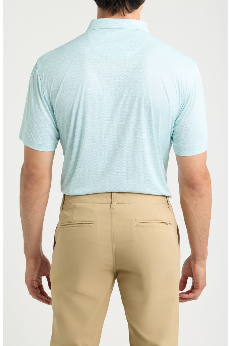 Featherweight Racquet Club Performance Polo, Alternate, color, AQUA